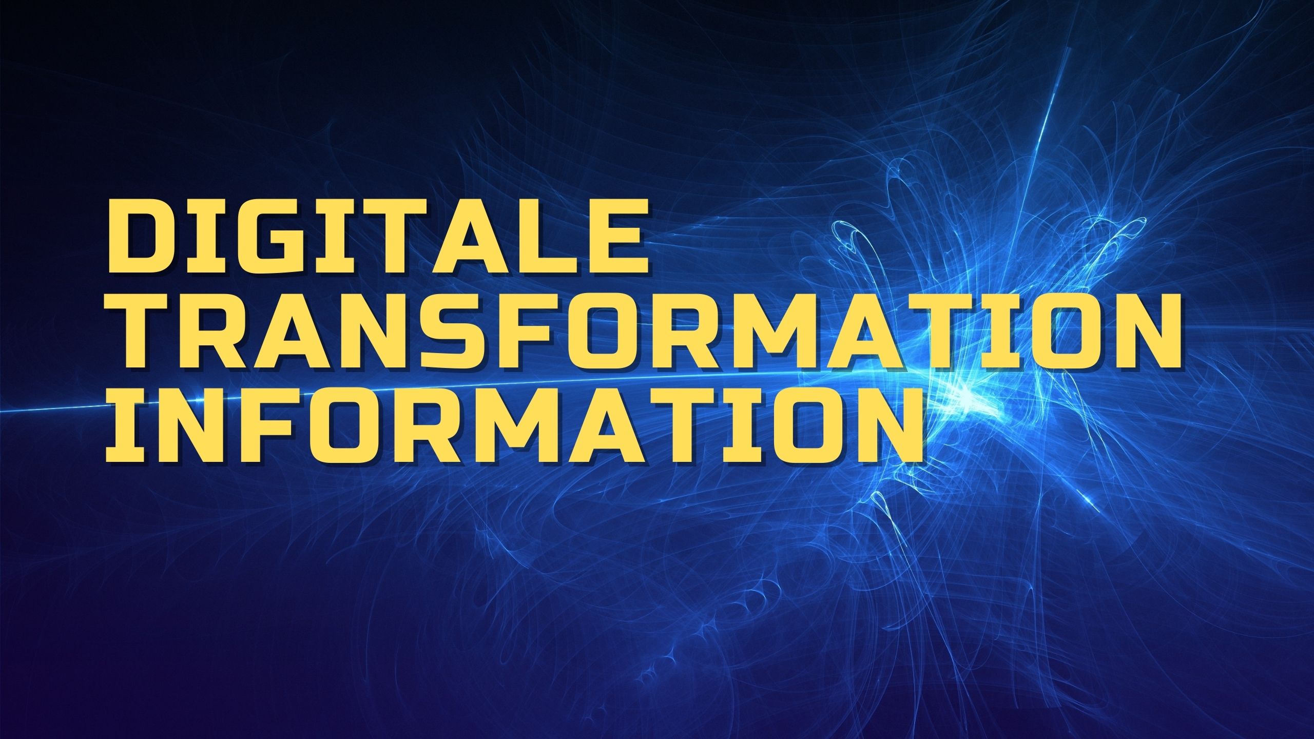 Dititale Transformation Info