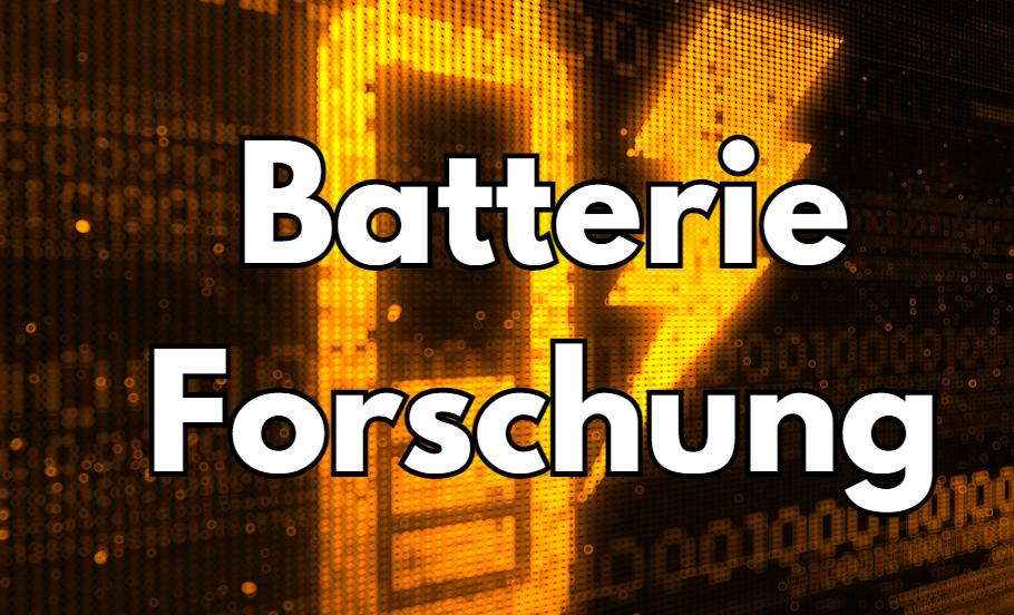 Batterie Forschung Deutschland